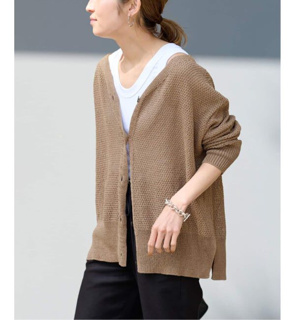 FRAMeWORK「≪追加≫カノコ 2WAY Back開きカーディガン」|カーディガン|