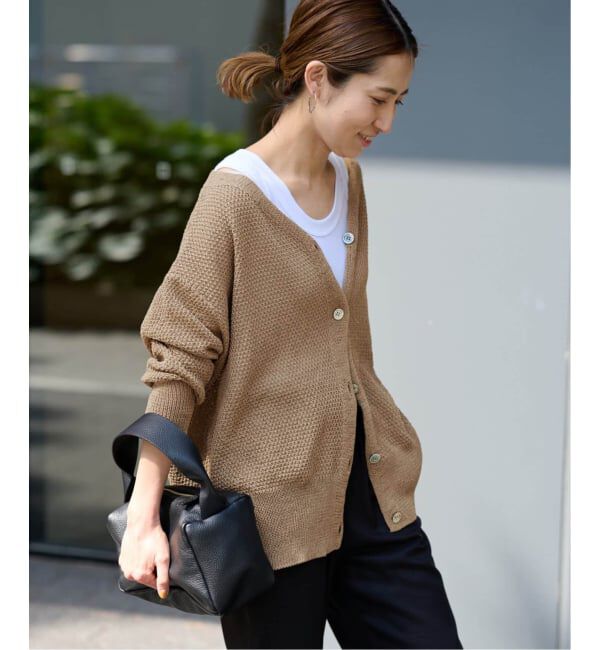 FRAMeWORK「≪追加≫カノコ 2WAY Back開きカーディガン」|カーディガン|