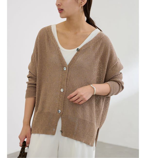 FRAMeWORK「≪追加≫カノコ 2WAY Back開きカーディガン」|カーディガン|