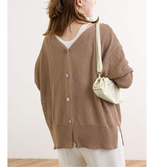FRAMeWORK「≪追加≫カノコ 2WAY Back開きカーディガン」|カーディガン|