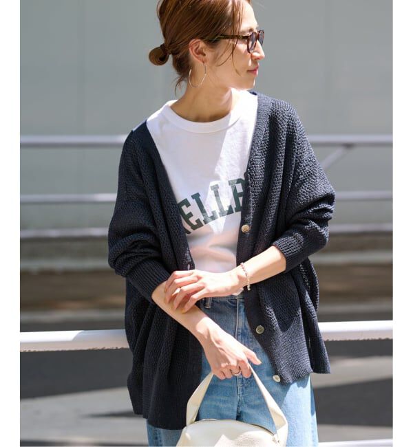 FRAMeWORK「≪追加≫カノコ 2WAY Back開きカーディガン」|カーディガン|