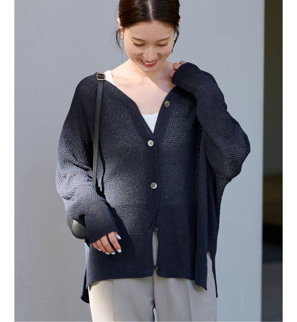 FRAMeWORK「≪追加≫カノコ 2WAY Back開きカーディガン」|カーディガン|