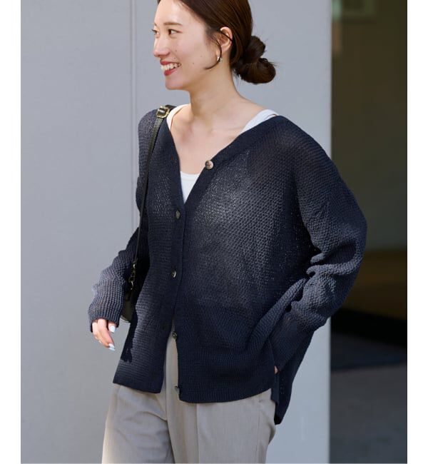 FRAMeWORK「≪追加≫カノコ 2WAY Back開きカーディガン」|カーディガン|