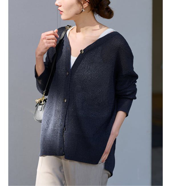 FRAMeWORK「≪追加≫カノコ 2WAY Back開きカーディガン」|カーディガン|