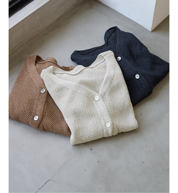 FRAMeWORK「≪追加≫カノコ 2WAY Back開きカーディガン」|カーディガン|