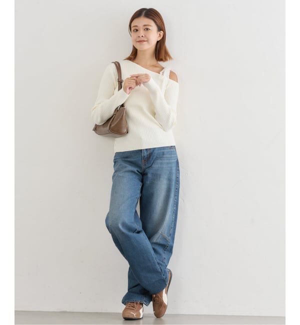 U by SPICK&SPAN「LEVI'S/リーバイス BAGGY DAD BARREL」|デニム|