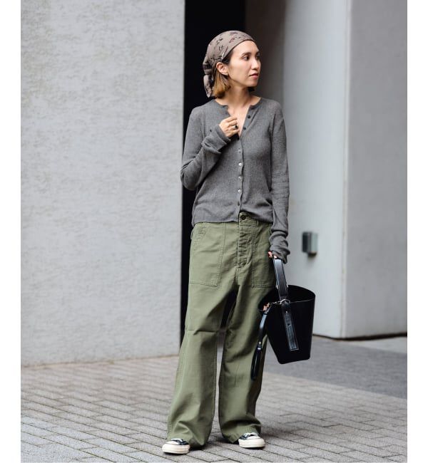 FRAMeWORK「≪追加≫スイビコットンリブカーディガン」|カーディガン|