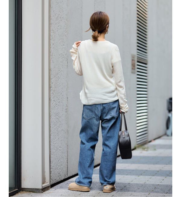 FRAMeWORK「≪追加≫スイビコットンリブカーディガン」|カーディガン|