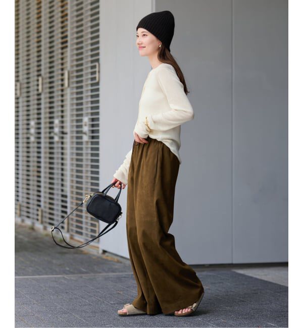 FRAMeWORK「≪追加≫スイビコットンリブカーディガン」|カーディガン|