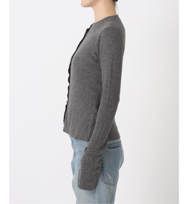 FRAMeWORK「≪追加≫スイビコットンリブカーディガン」|カーディガン|