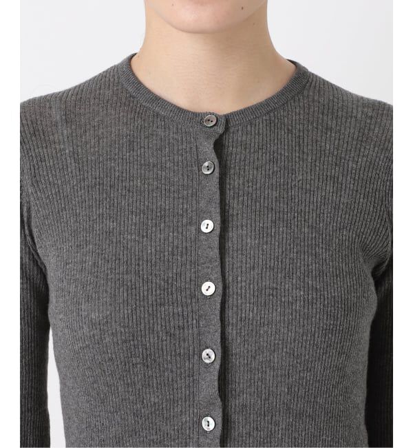 FRAMeWORK「≪追加≫スイビコットンリブカーディガン」|カーディガン|