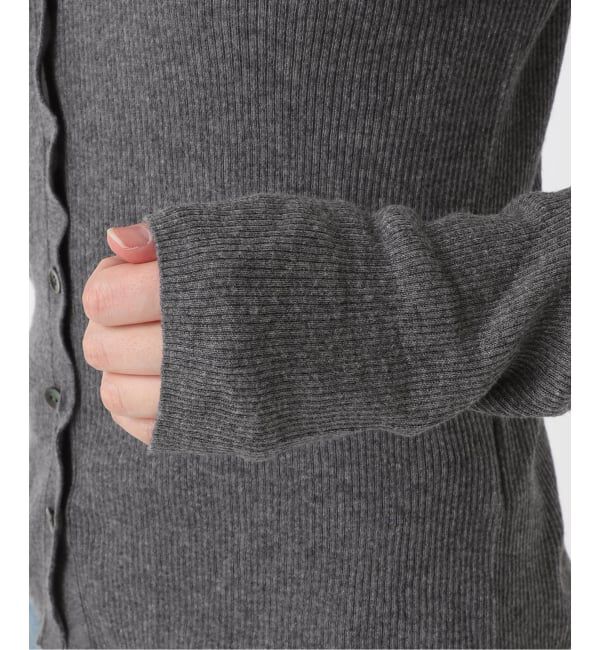 FRAMeWORK「≪追加≫スイビコットンリブカーディガン」|カーディガン|