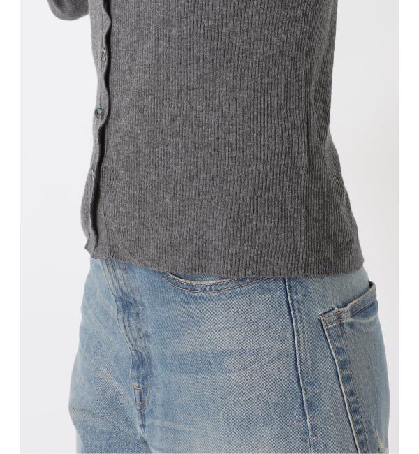 FRAMeWORK「≪追加≫スイビコットンリブカーディガン」|カーディガン|