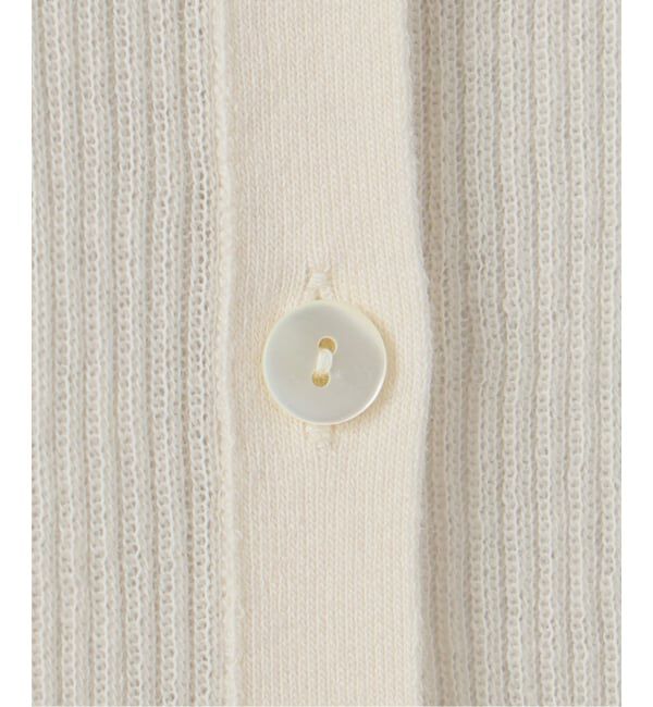 FRAMeWORK「≪追加≫スイビコットンリブカーディガン」|カーディガン|
