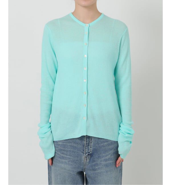 FRAMeWORK「≪追加≫スイビコットンリブカーディガン」|カーディガン|