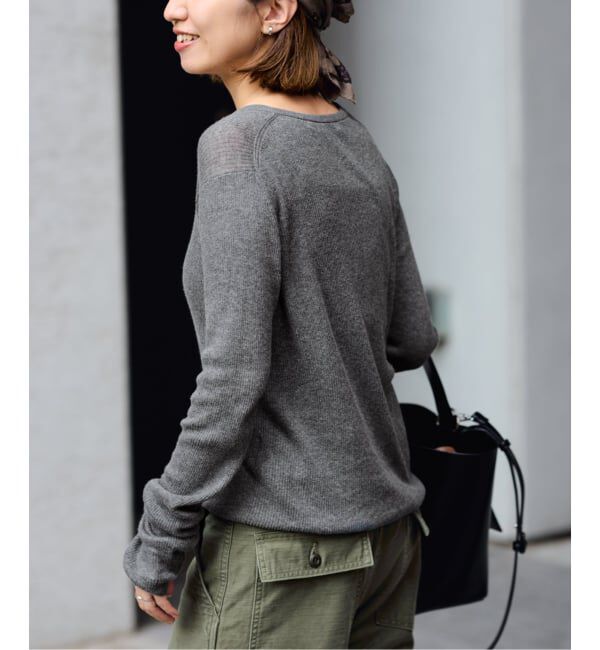 FRAMeWORK「≪追加≫スイビコットンリブカーディガン」|カーディガン|