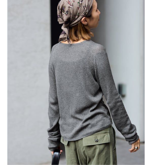 FRAMeWORK「≪追加≫スイビコットンリブカーディガン」|カーディガン|