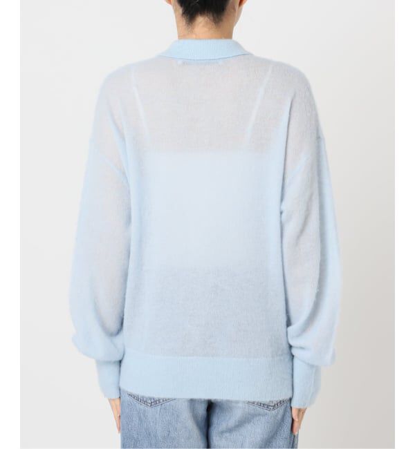 FRAMeWORK「シアーシャギー衿付きカーディガン」|カーディガン|