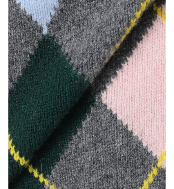 FRAMeWORK「&DAUGHTER ARGYLE GRANAD CARDIGAN 6」|カーディガン|