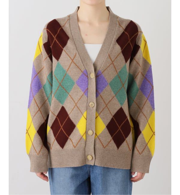 FRAMeWORK「&DAUGHTER ARGYLE GRANAD CARDIGAN 6」|カーディガン|
