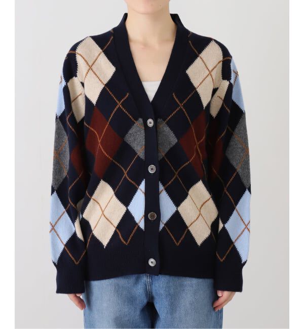 FRAMeWORK「&DAUGHTER ARGYLE GRANAD CARDIGAN 6」|カーディガン|