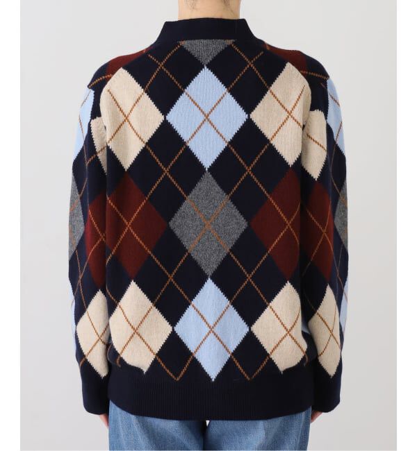FRAMeWORK「&DAUGHTER ARGYLE GRANAD CARDIGAN 6」|カーディガン|