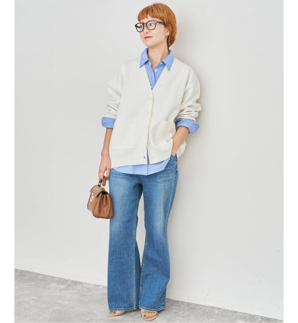 Spick and Span「ウォッシャブルコアスパンヤーンカーディガン」|カーディガン|