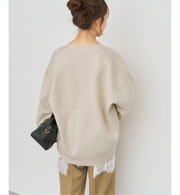 Spick and Span「ウォッシャブルコアスパンヤーンカーディガン」|カーディガン|