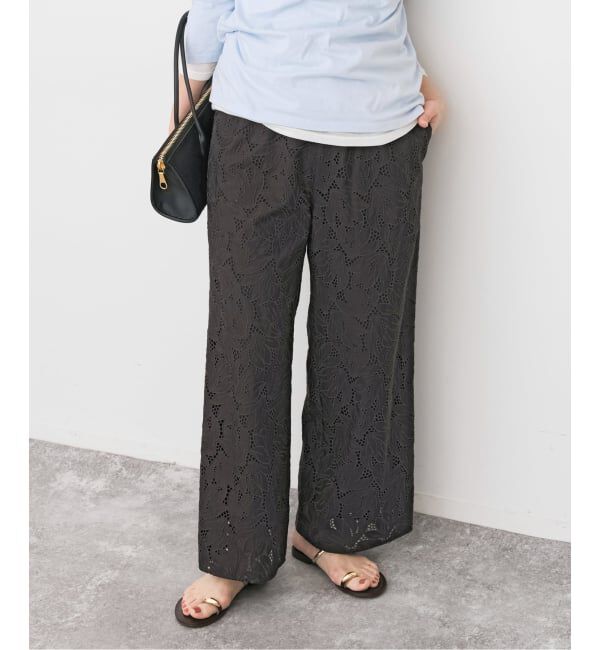 Spick and Span「TICCA / ティッカ フラワーレースパンツ」|その他|