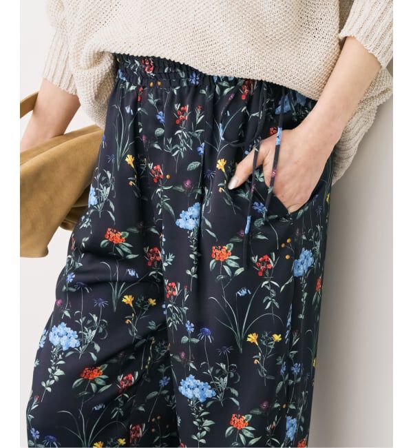 Spick and Span「TICCA / ティッカ 別注フラワープリントパンツ*」|その他|