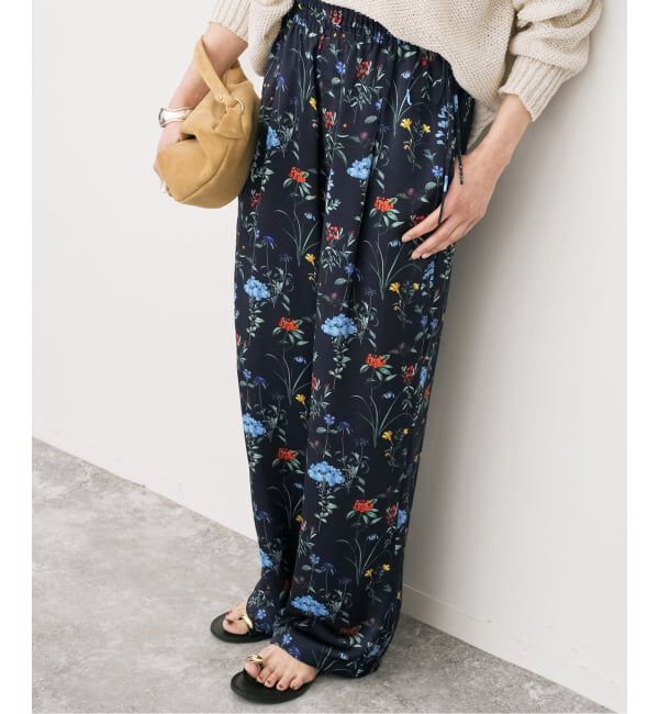 Spick and Span「TICCA / ティッカ 別注フラワープリントパンツ*」|その他|