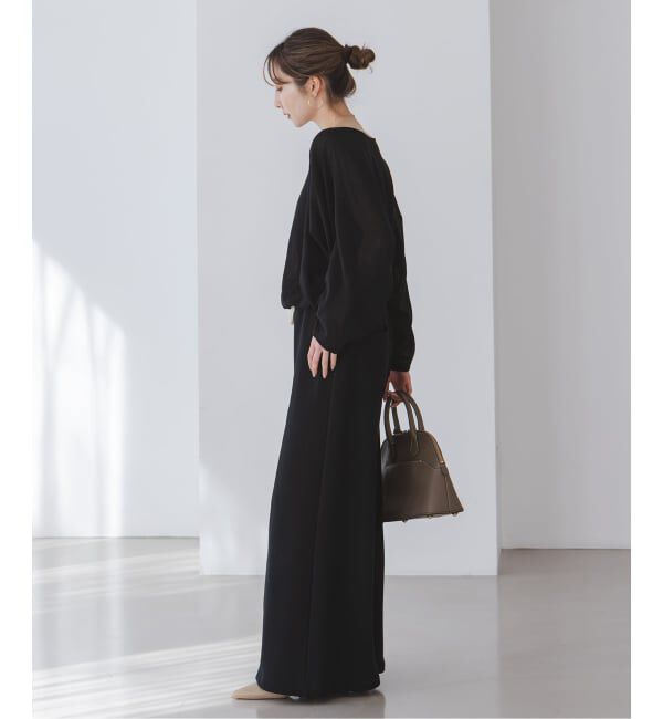 NOBLE「《予約》ワイドスリーブ ショートプルオーバー」|ニット・セーター|