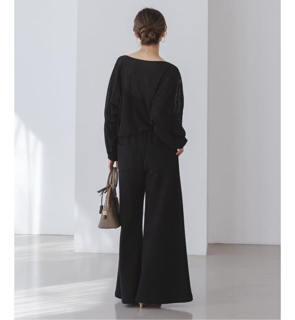 NOBLE「《予約》ワイドスリーブ ショートプルオーバー」|ニット・セーター|