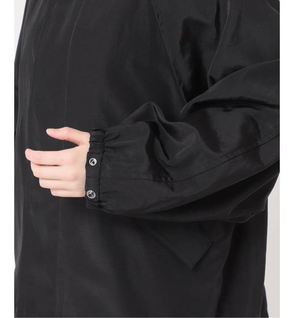 FRAMeWORK「≪追加≫リネンPLタッサーフードショートブルゾン 3」|ブルゾン・スタジャン|