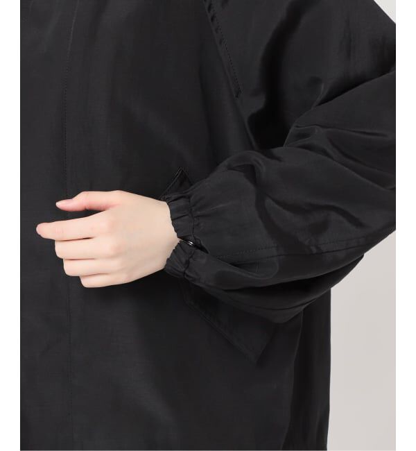 FRAMeWORK「≪追加≫リネンPLタッサーフードショートブルゾン 3」|ブルゾン・スタジャン|