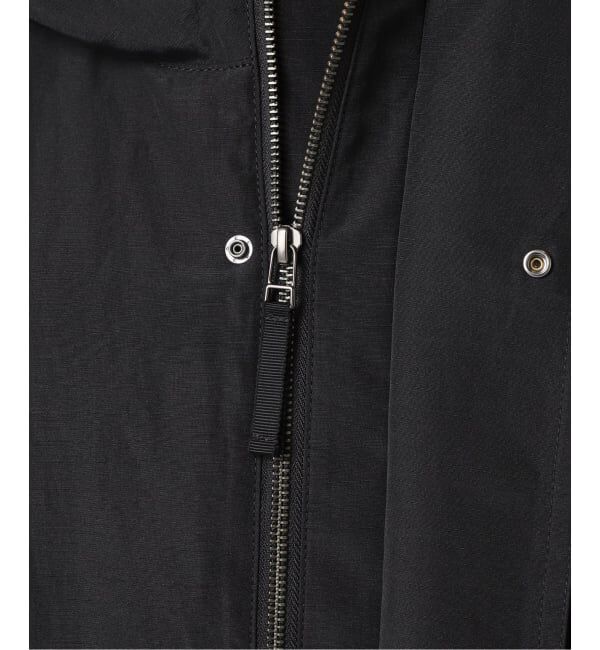 FRAMeWORK「≪追加≫リネンPLタッサーフードショートブルゾン 3」|ブルゾン・スタジャン|