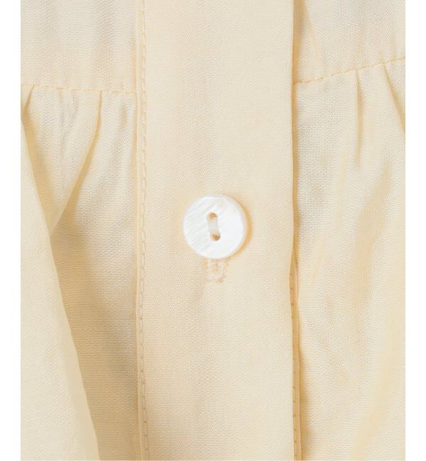  「《予約》【洗える】ダブルフリルシャツ」|シャツ・ブラウス|