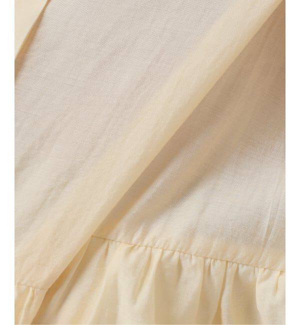  「《予約》【洗える】ダブルフリルシャツ」|シャツ・ブラウス|