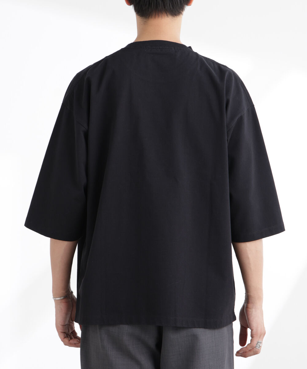 nano･universe「ルーズフィットワイドスリーブTシャツ 7分袖」|Tシャツ・カットソー|