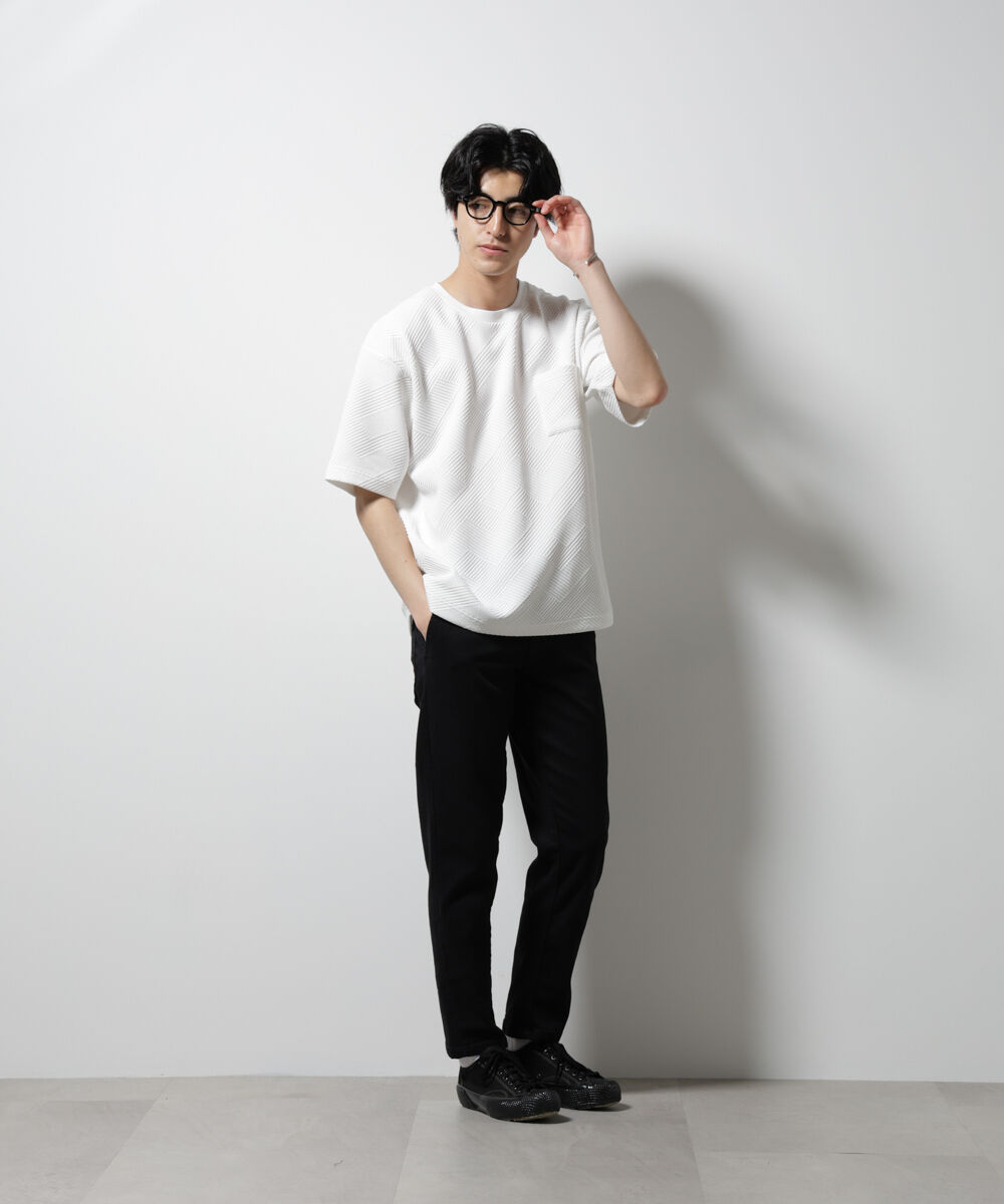 nano･universe「 NORMANBROS/NORMANBROS別注 ストレッチイージーデニム」|チノ|