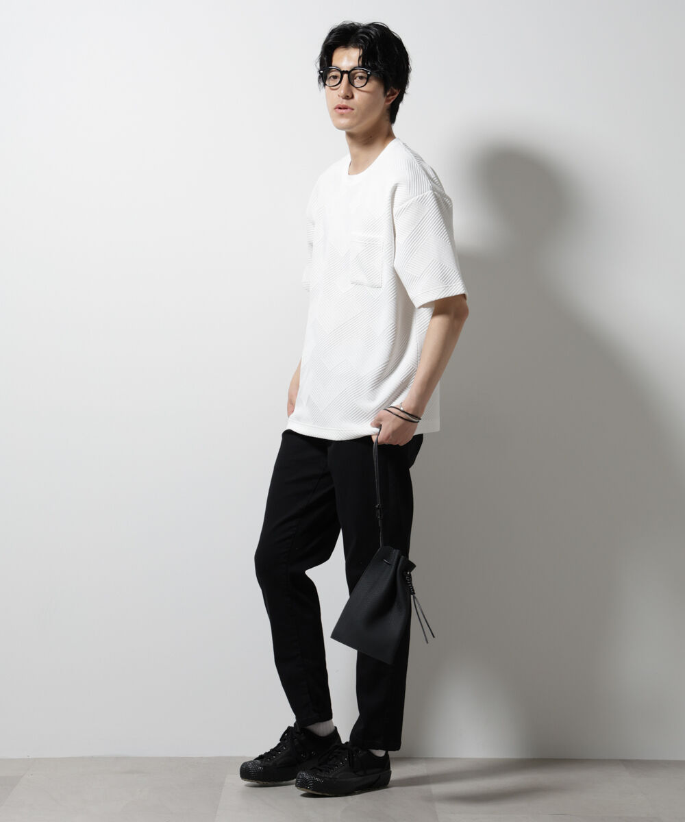 nano･universe「 NORMANBROS/NORMANBROS別注 ストレッチイージーデニム」|チノ|