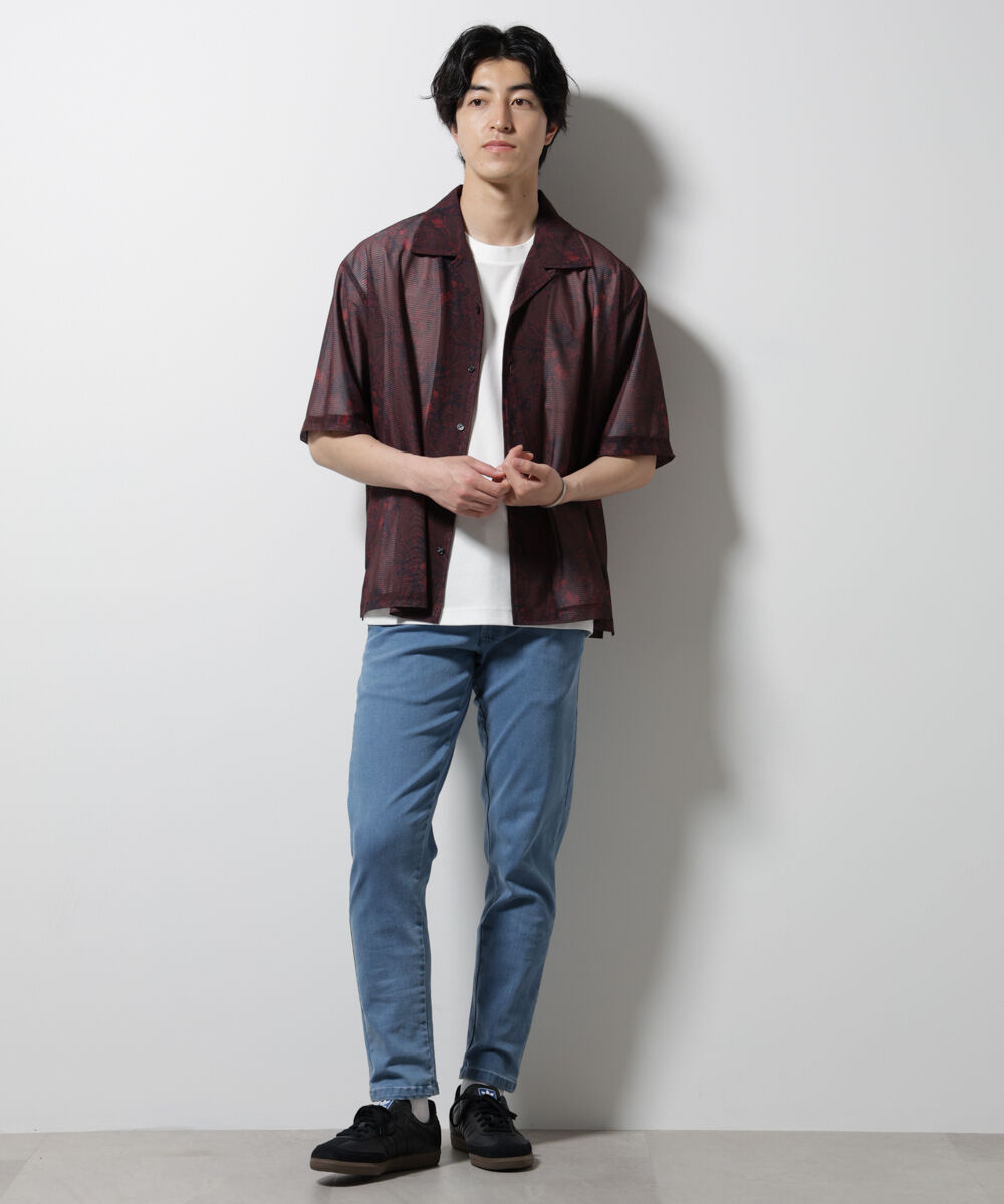 nano･universe「 NORMANBROS/NORMANBROS別注 ストレッチイージーデニム」|チノ|