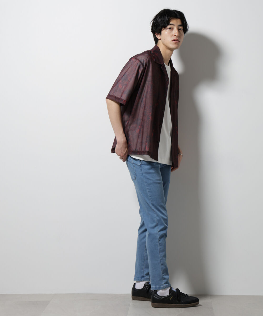 nano･universe「 NORMANBROS/NORMANBROS別注 ストレッチイージーデニム」|チノ|