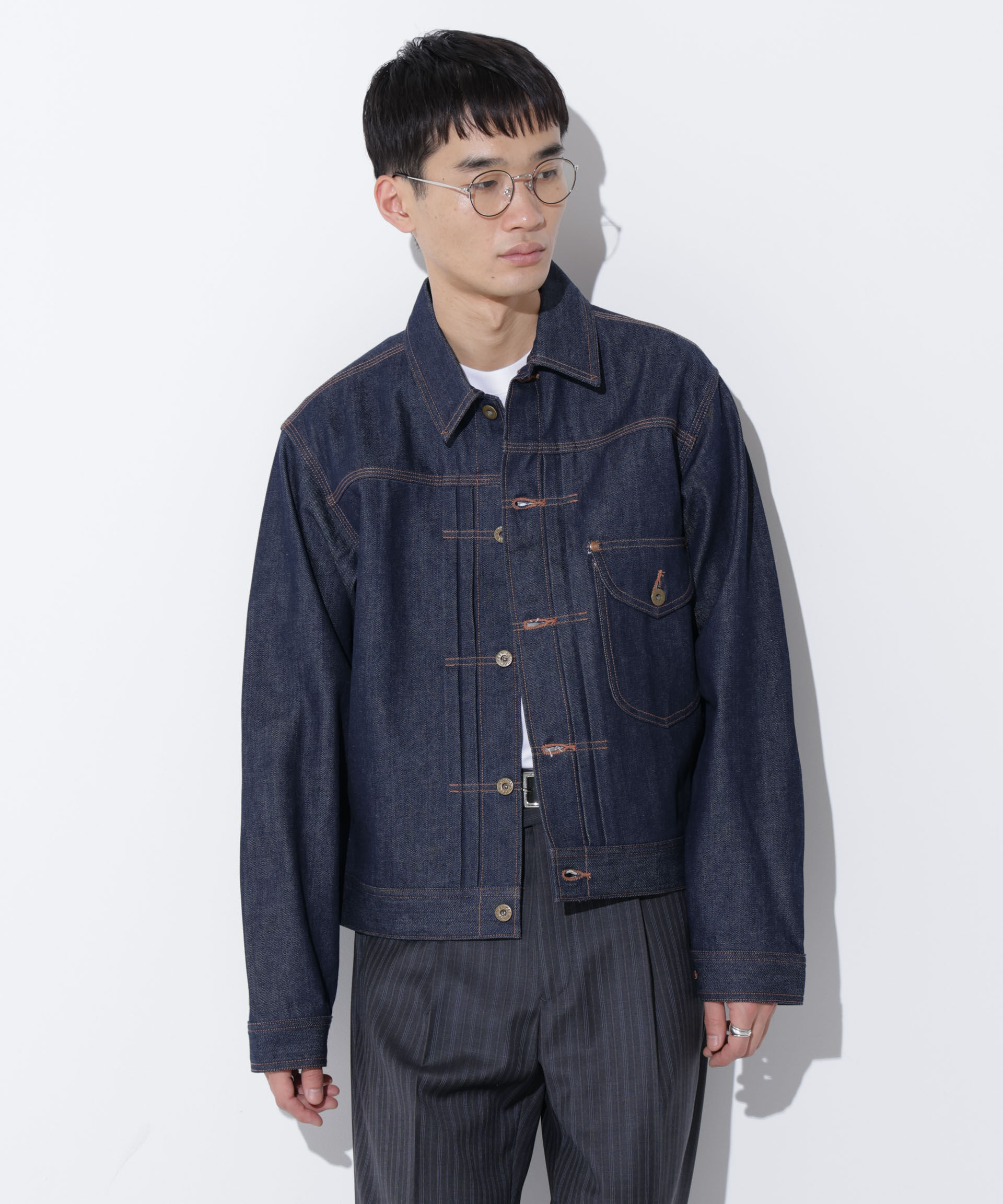 nano･universe「LEE/別注 COW BOY JACKET(セットアップ可)」|ブルゾン・スタジャン|