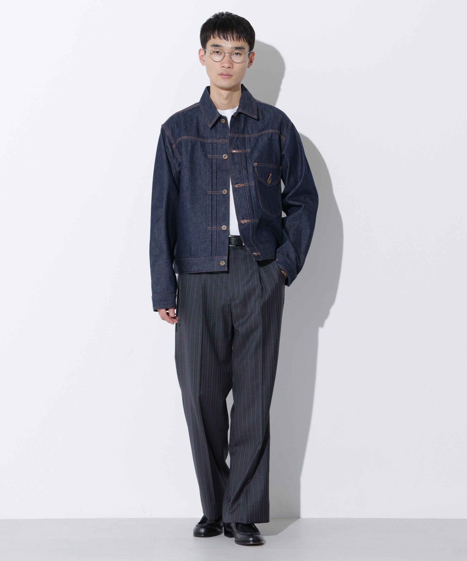 nano･universe「LEE/別注 COW BOY JACKET(セットアップ可)」|ブルゾン・スタジャン|