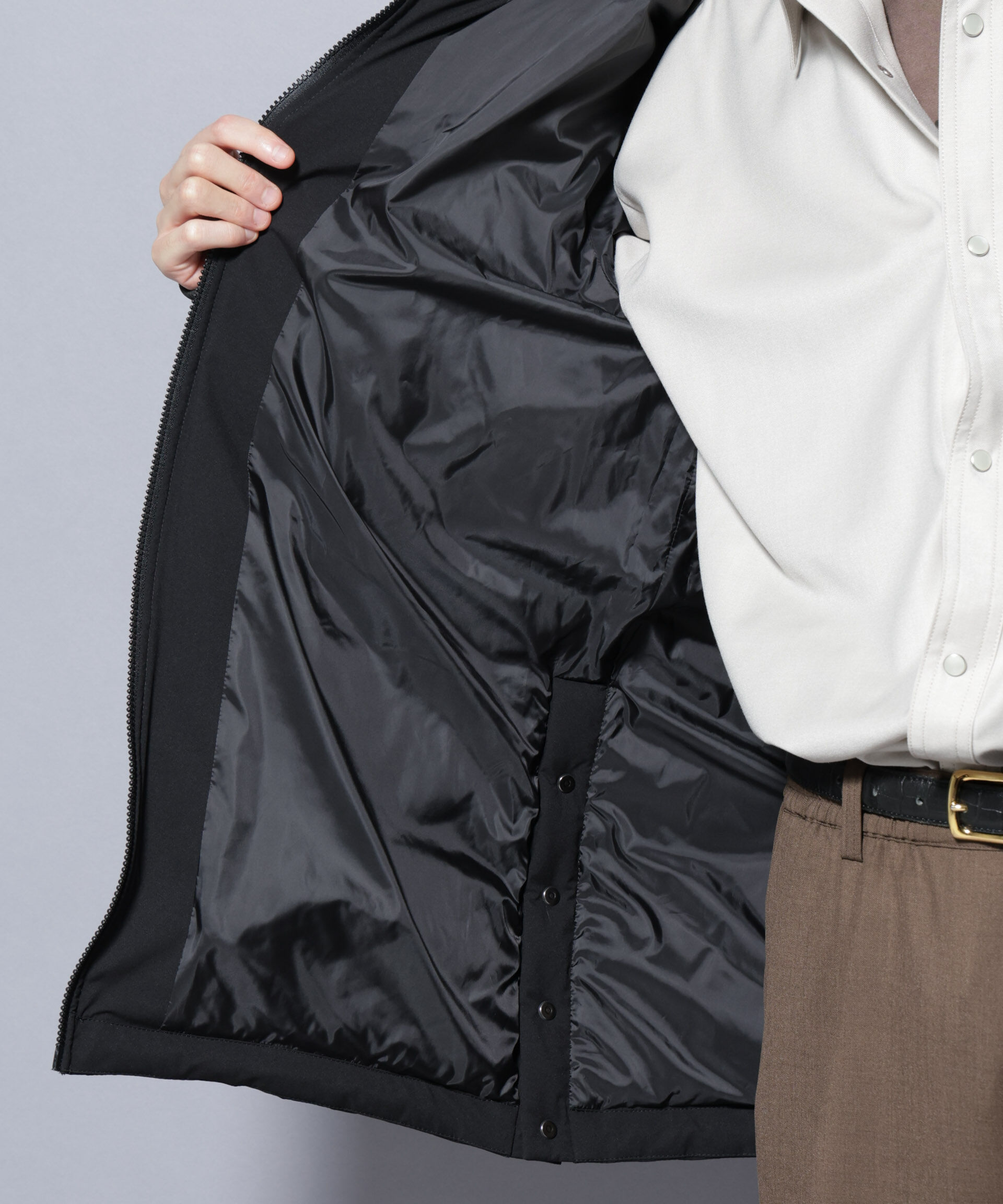 nano･universe「「西川ダウン(R)」SOLOTEXダウン」|ダウン|