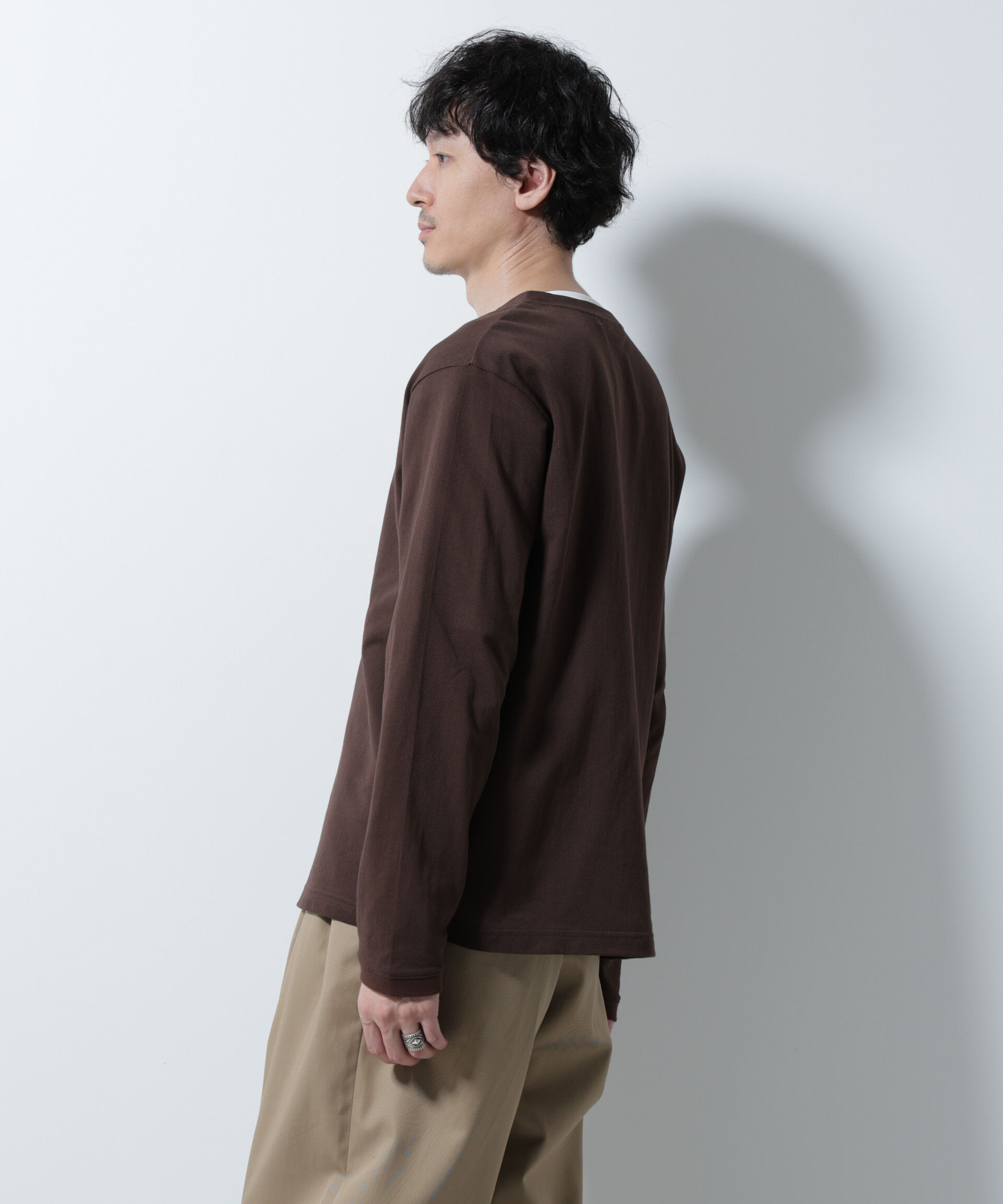 nano･universe「エアパッセージ ジャージーカーディガン」|Tシャツ・カットソー|