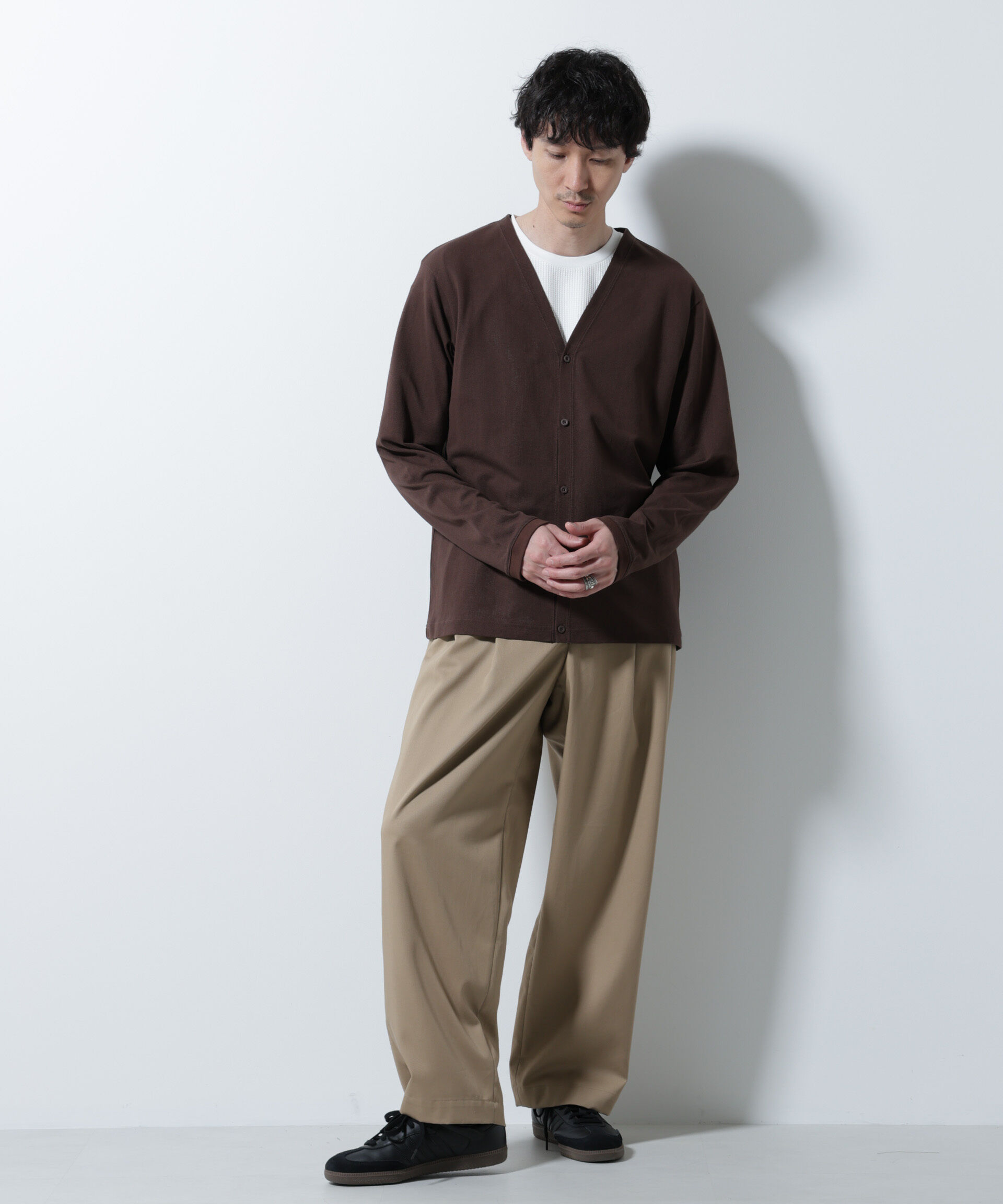 nano･universe「エアパッセージ ジャージーカーディガン」|Tシャツ・カットソー|