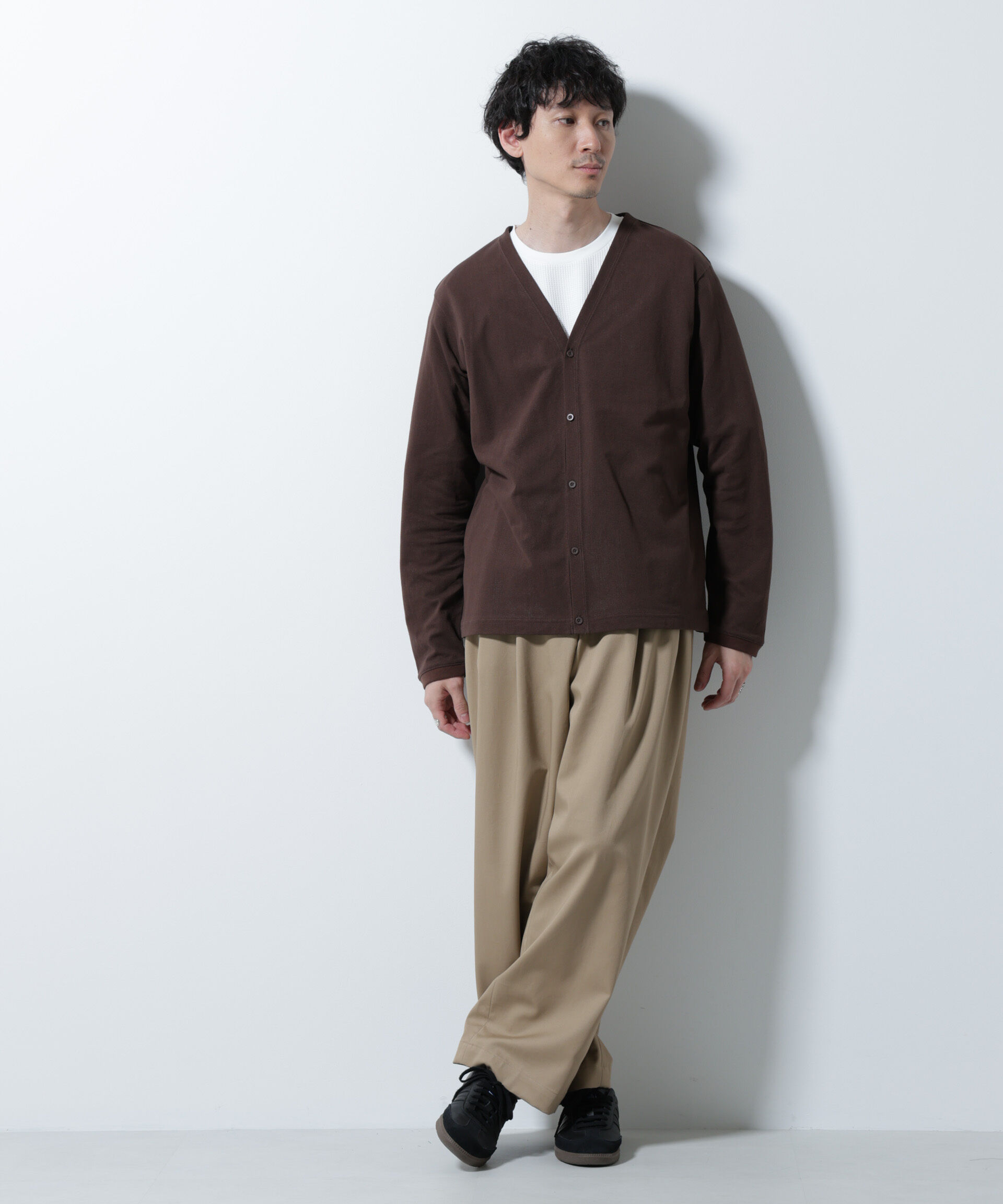 nano･universe「エアパッセージ ジャージーカーディガン」|Tシャツ・カットソー|