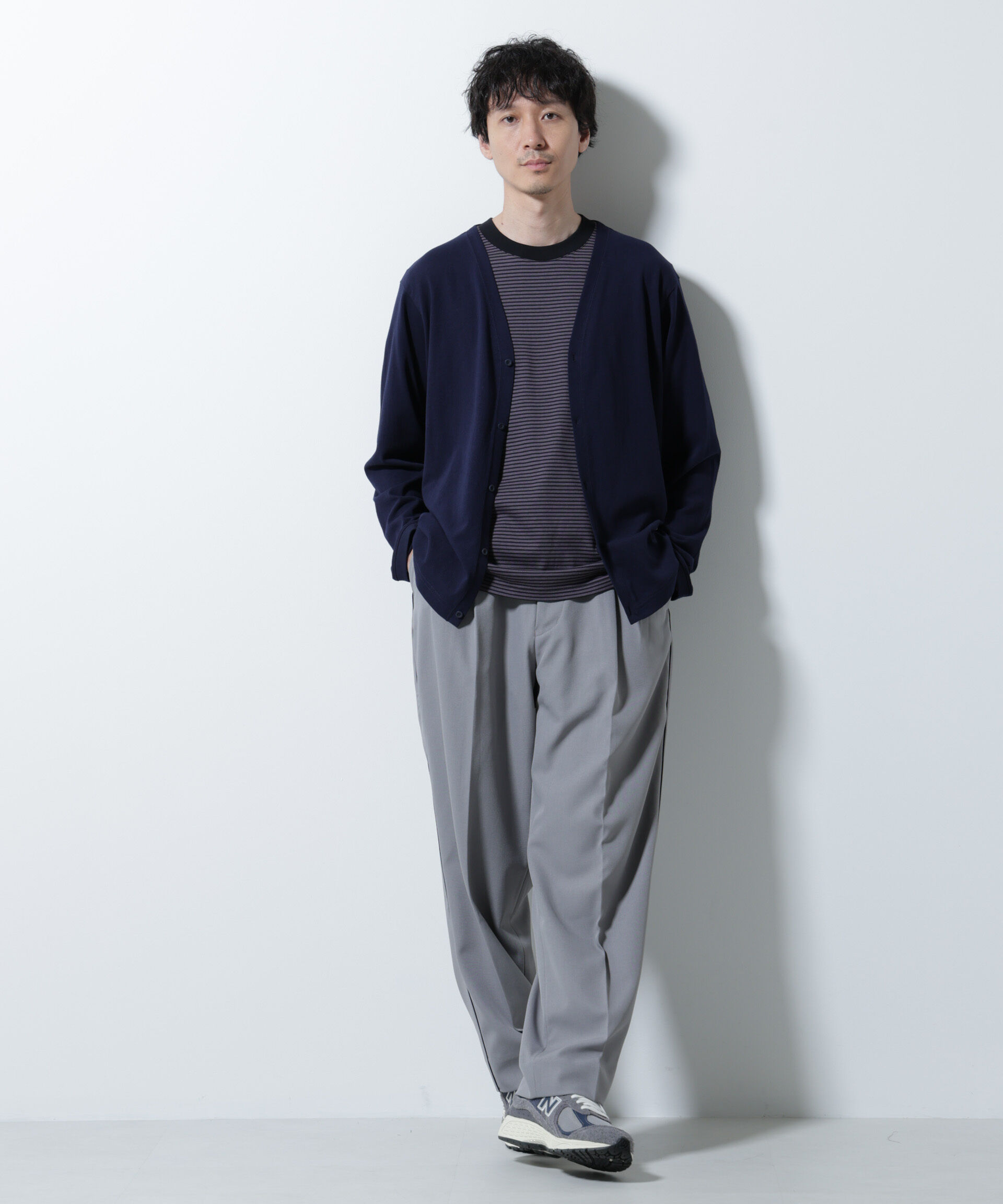 nano･universe「エアパッセージ ジャージーカーディガン」|Tシャツ・カットソー|